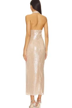 Stevie Sequin Midi Dress