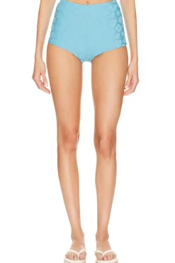 Vacation Blues High Waist Short