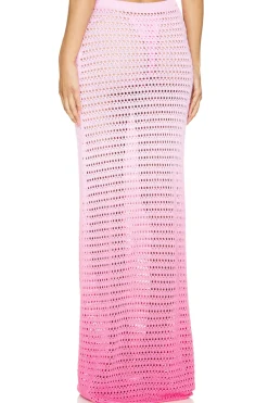 Viank Mesh Maxi Skirt