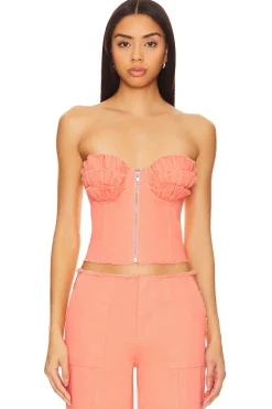 x Anja Dujakovi膰 Bruna Bustier Top
