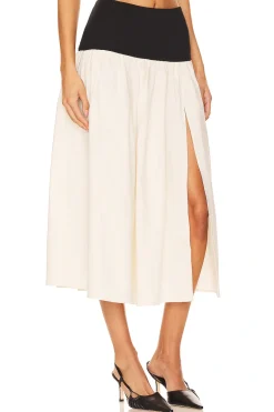 x Anja Dujakovi? Mac Midi Skirt