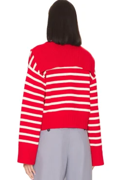 x Anja Dujakovi膰 Niam Striped Sweater