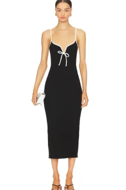 x Anja Dujakovic Maddison Midi Dress