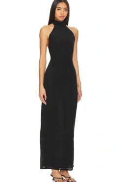 x Anja Dujkovi膰 Ula Sheer Maxi Dress