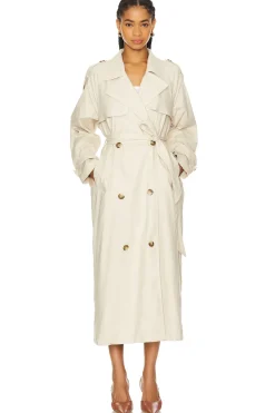 x Maggie MacDonald Leah Trench Coat